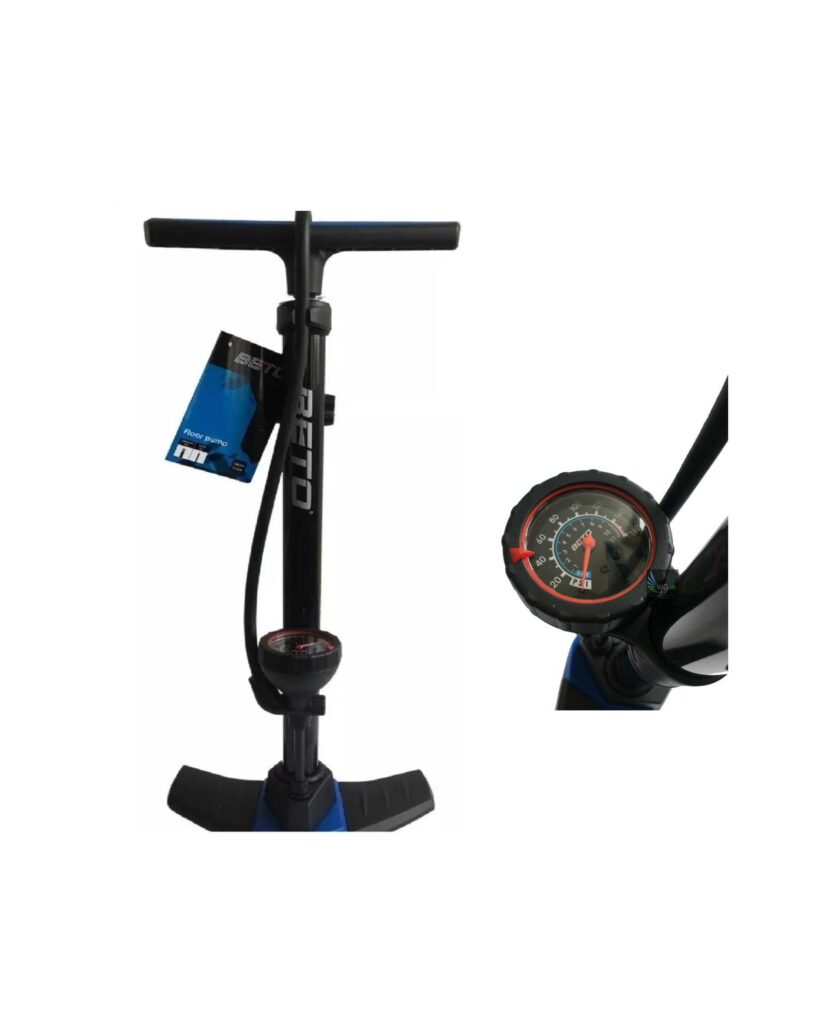 Bomba De Bicicleta Portátil - Hasta 160 PSI, Válvulas Presta Y Schrader (Incluye Accesorios)
