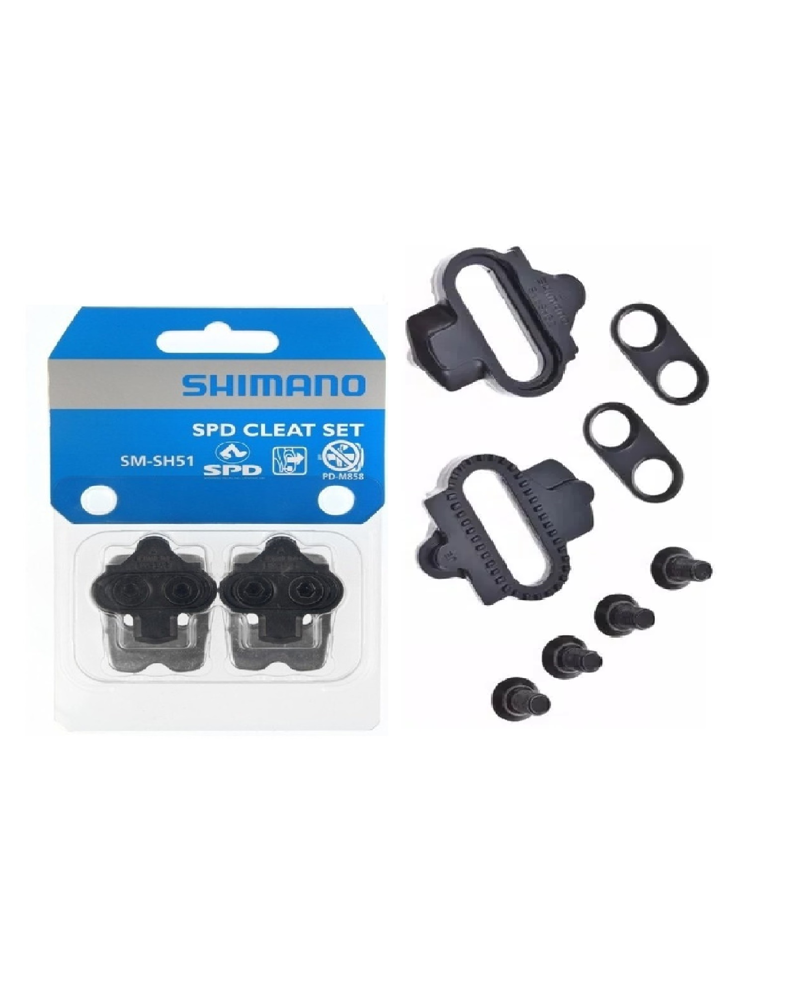 Chocles Calas Shimano Sh-51 Para Mtb/spinning/enduro/dh – SuperCiclas